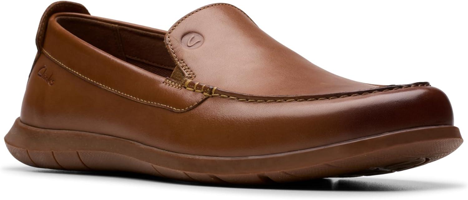 imageClarks Mens Flexway StepTan Leather