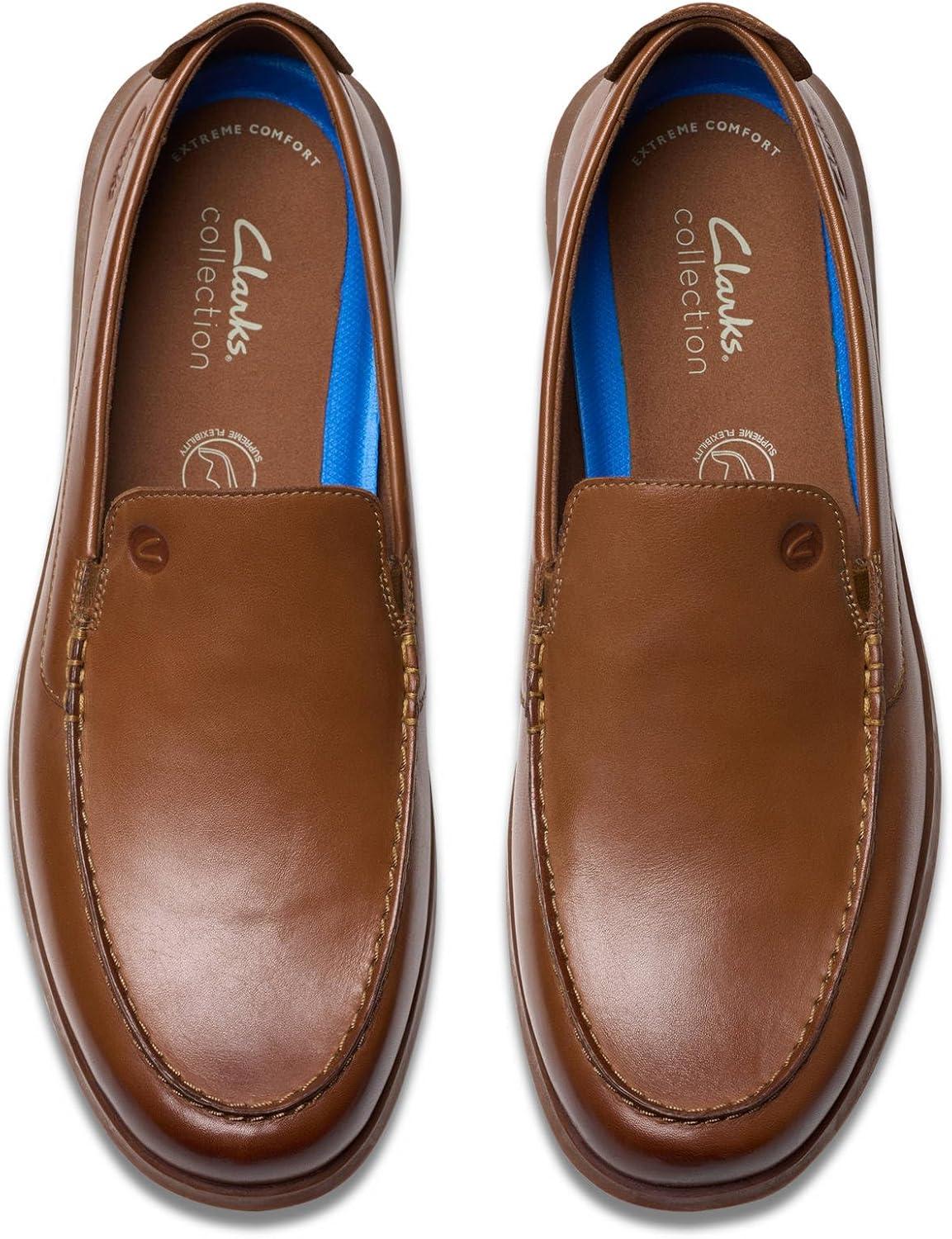 imageClarks Mens Flexway StepTan Leather