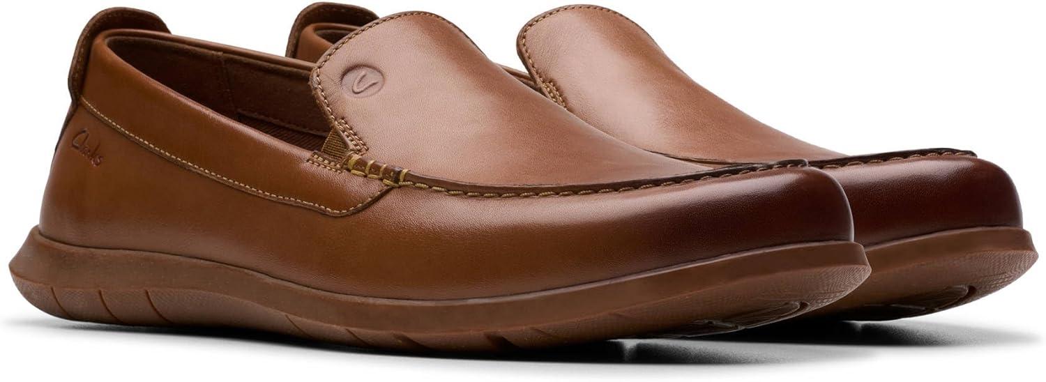 imageClarks Mens Flexway StepTan Leather
