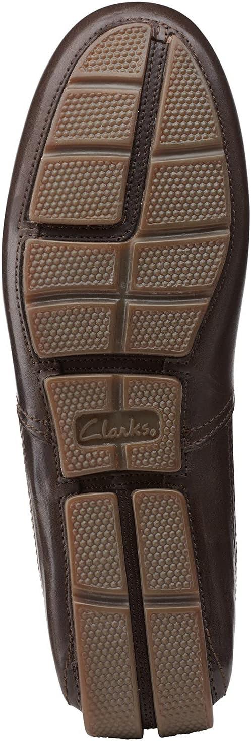 imageClarks Mens Markman PlainDriving Style LoaferDark Brown Leather