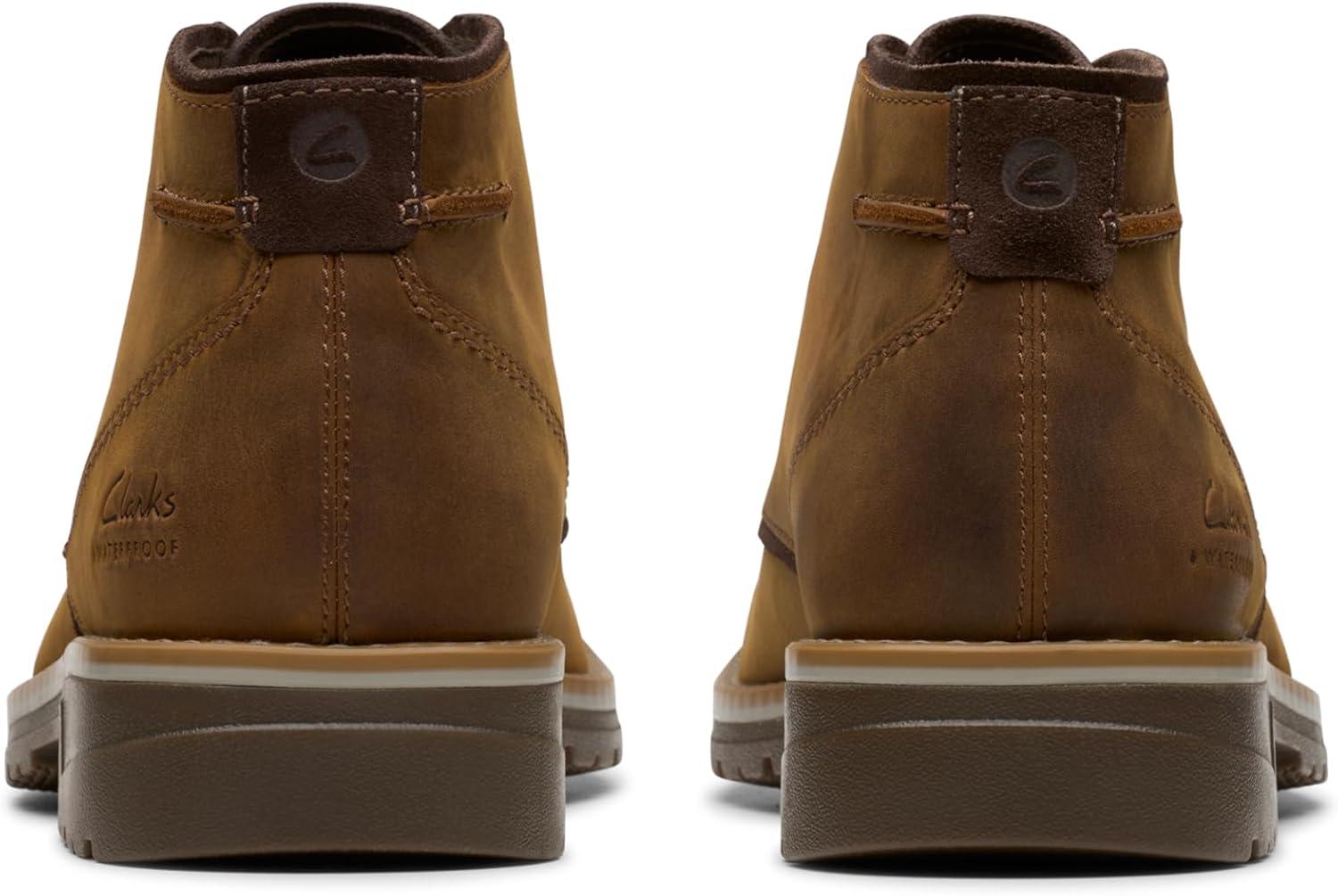 imageClarks Mens Morris Peak WaterproofBeeswax Leather