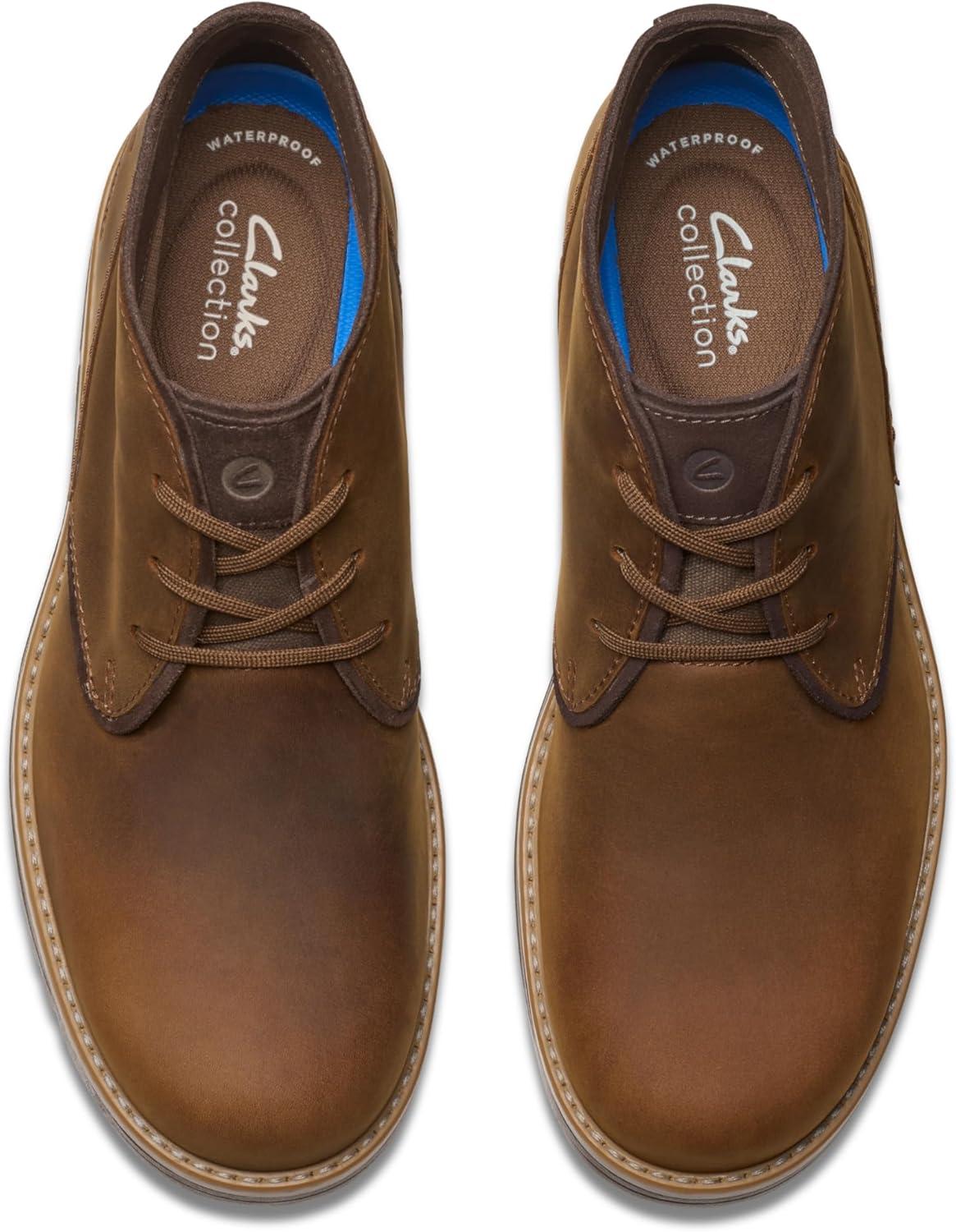 imageClarks Mens Morris Peak WaterproofBeeswax Leather