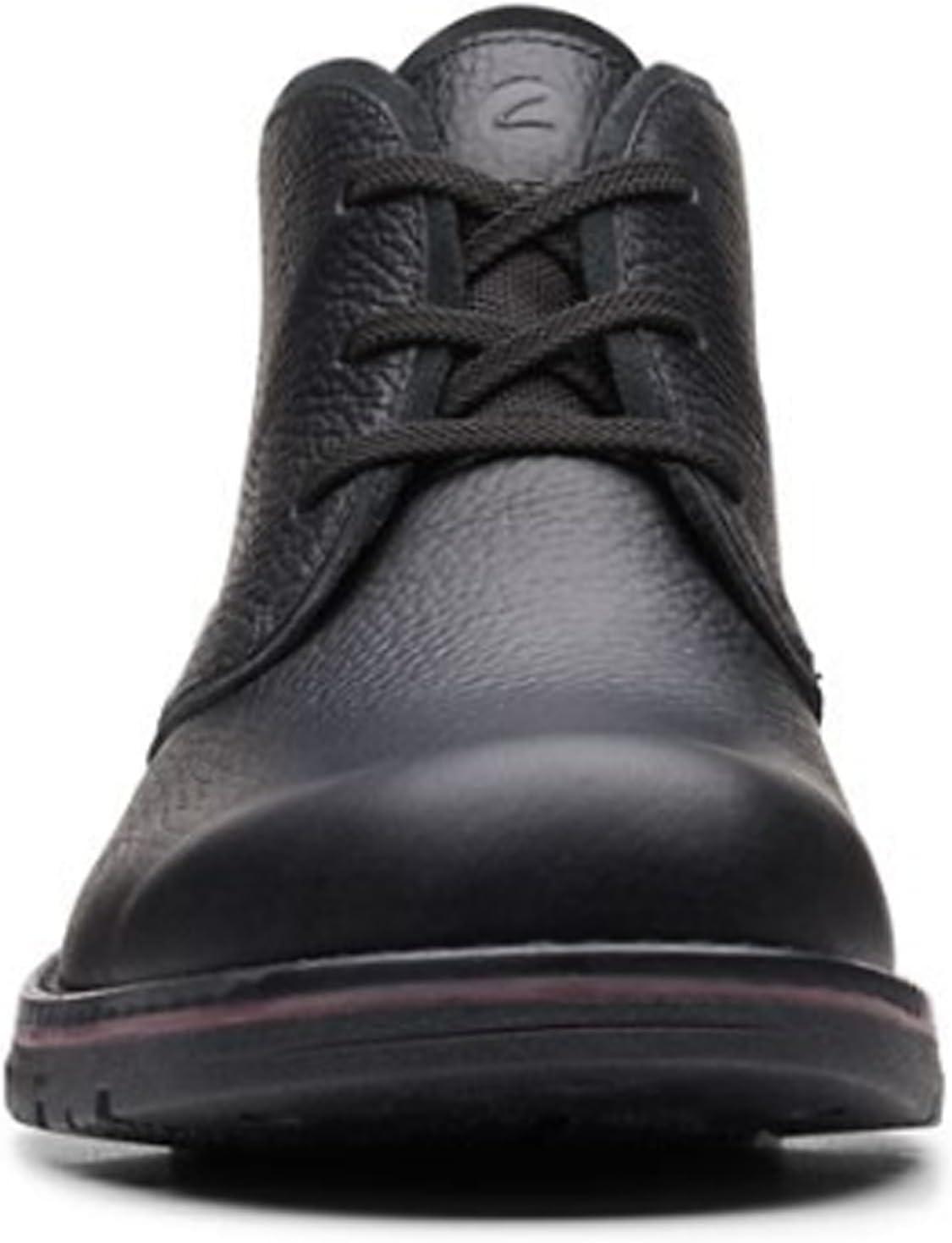 imageClarks Mens Morris Peak WaterproofBlack Tumbled Leather