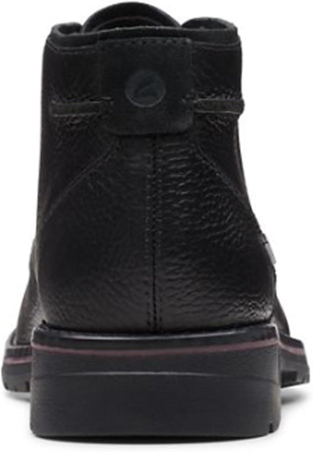imageClarks Mens Morris Peak WaterproofBlack Tumbled Leather