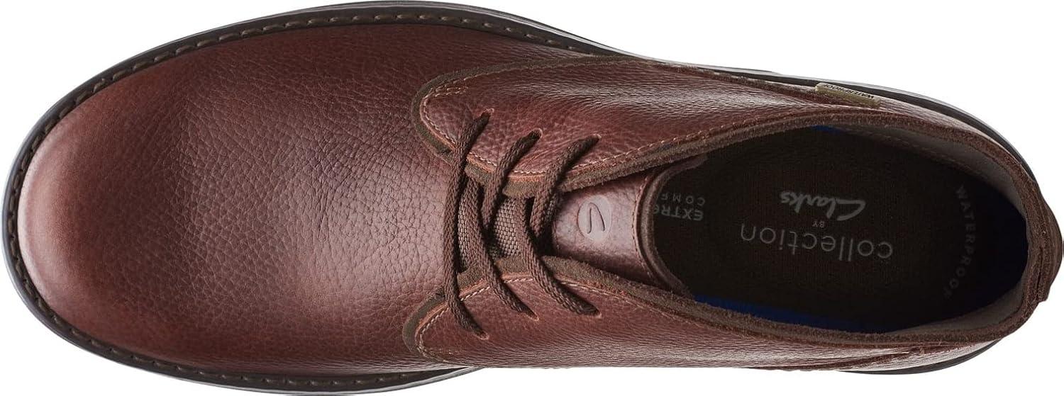 imageClarks Mens Morris Peak WaterproofBrown Tumbled Leather