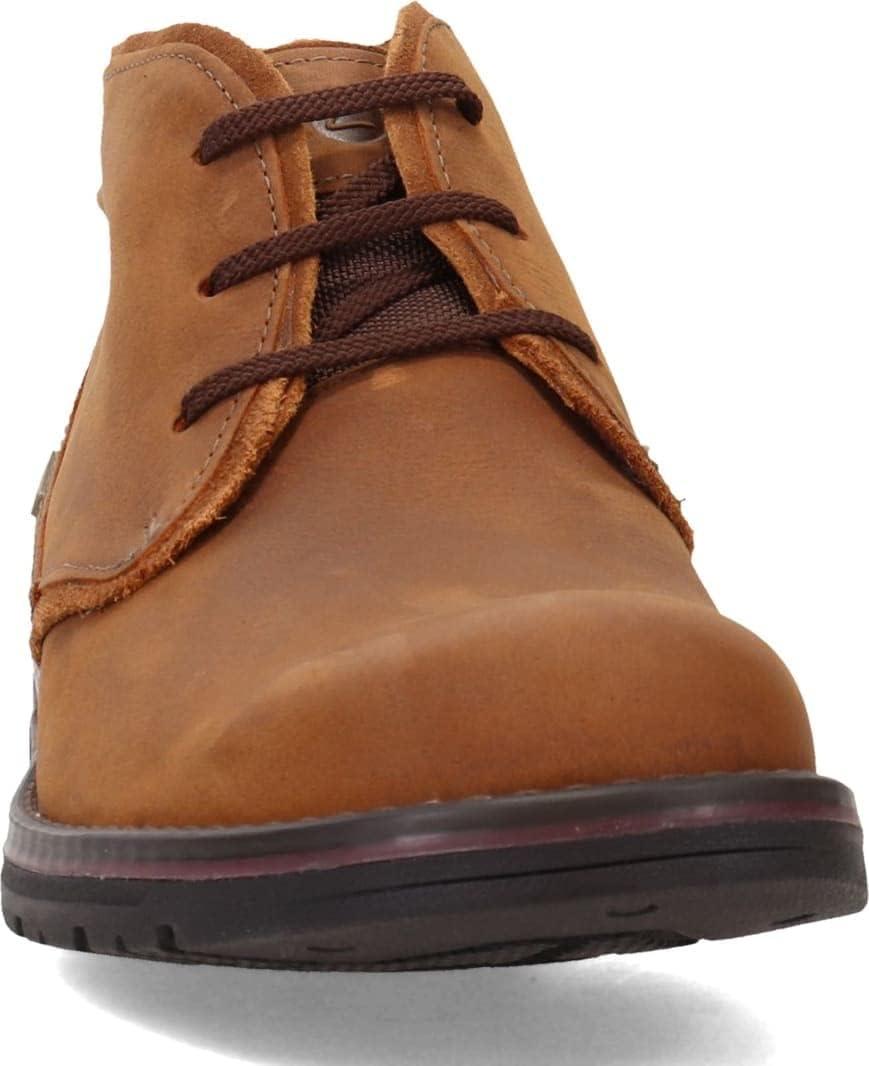 imageClarks Mens Morris Peak WaterproofDark Tan Leather