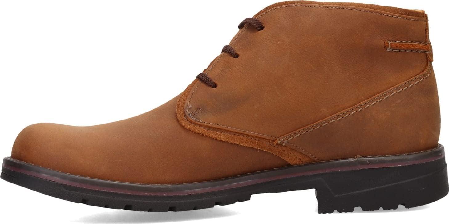 imageClarks Mens Morris Peak WaterproofDark Tan Leather