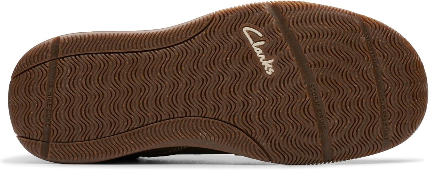 imageClarks Mens Sailview Lace LoafersTaupe Nubuck