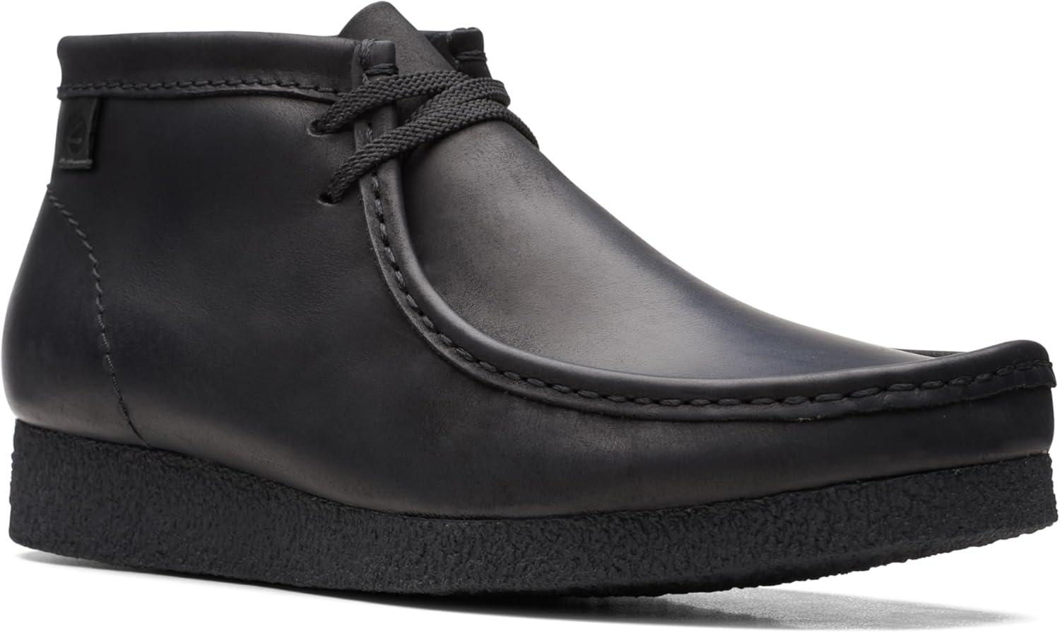 imageClarks Mens Shacre BootBlack Leather