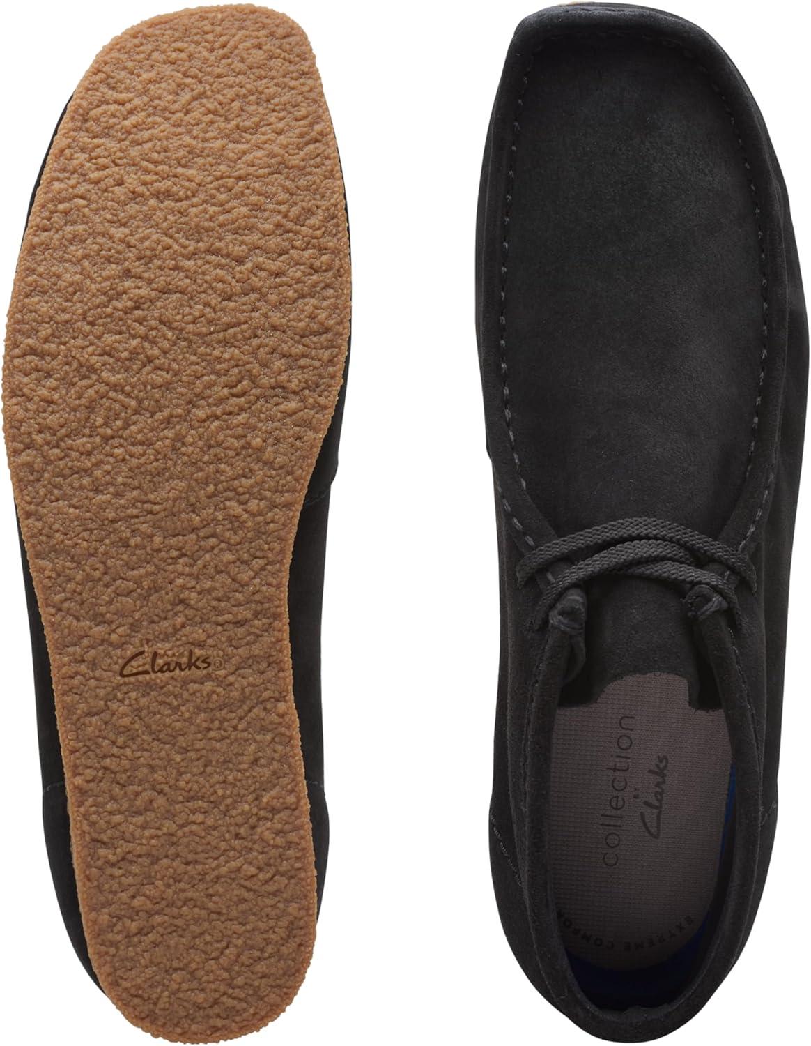 imageClarks Mens Shacre BootBlack Suede