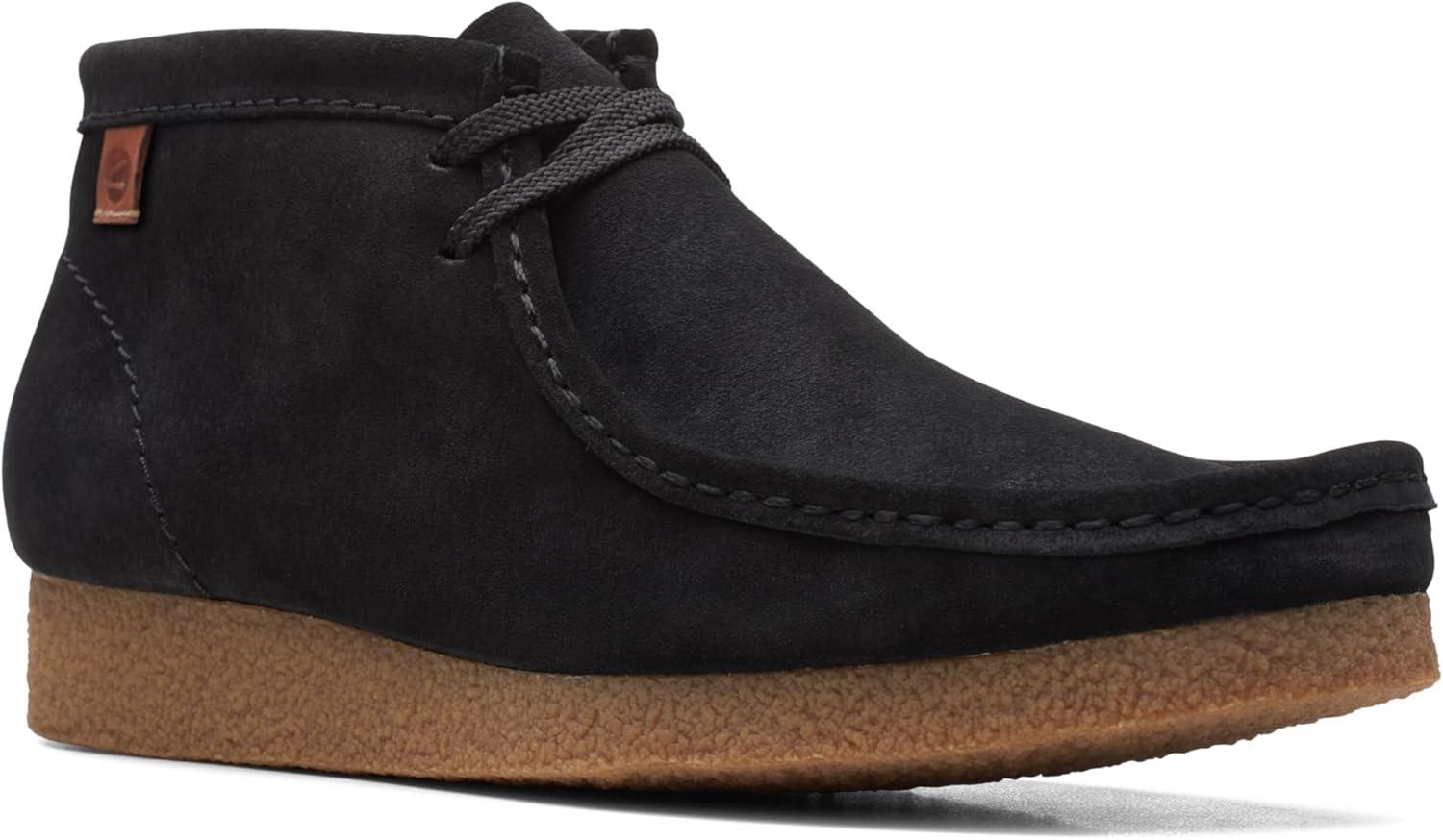 imageClarks Mens Shacre BootBlack Suede