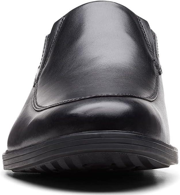 imageClarks Mens Whiddon Step LoaferBlack Leather