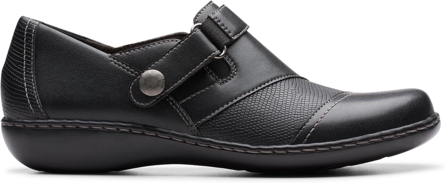 imageClarks Womens Ashland GemBlack Leather