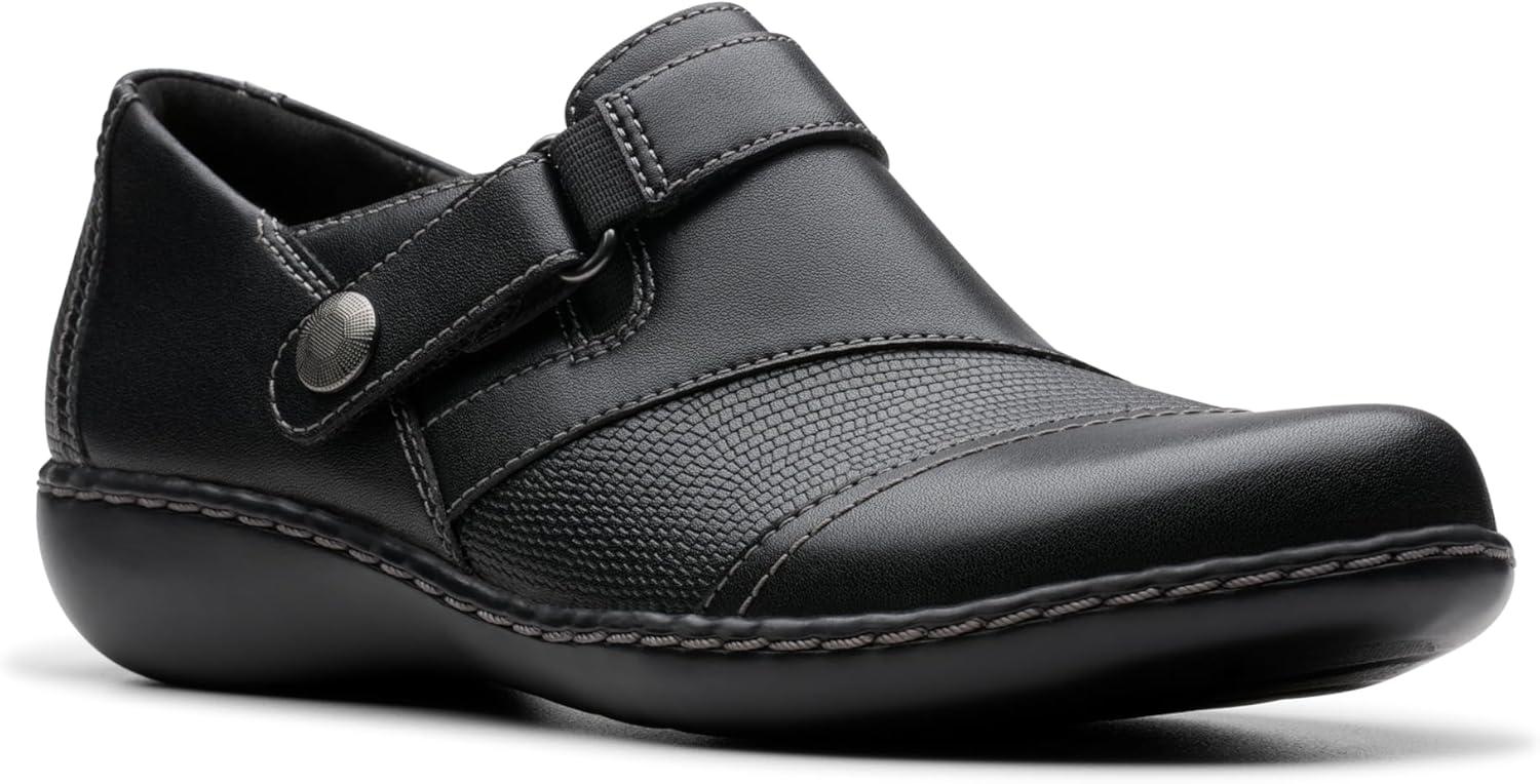 imageClarks Womens Ashland GemBlack Leather