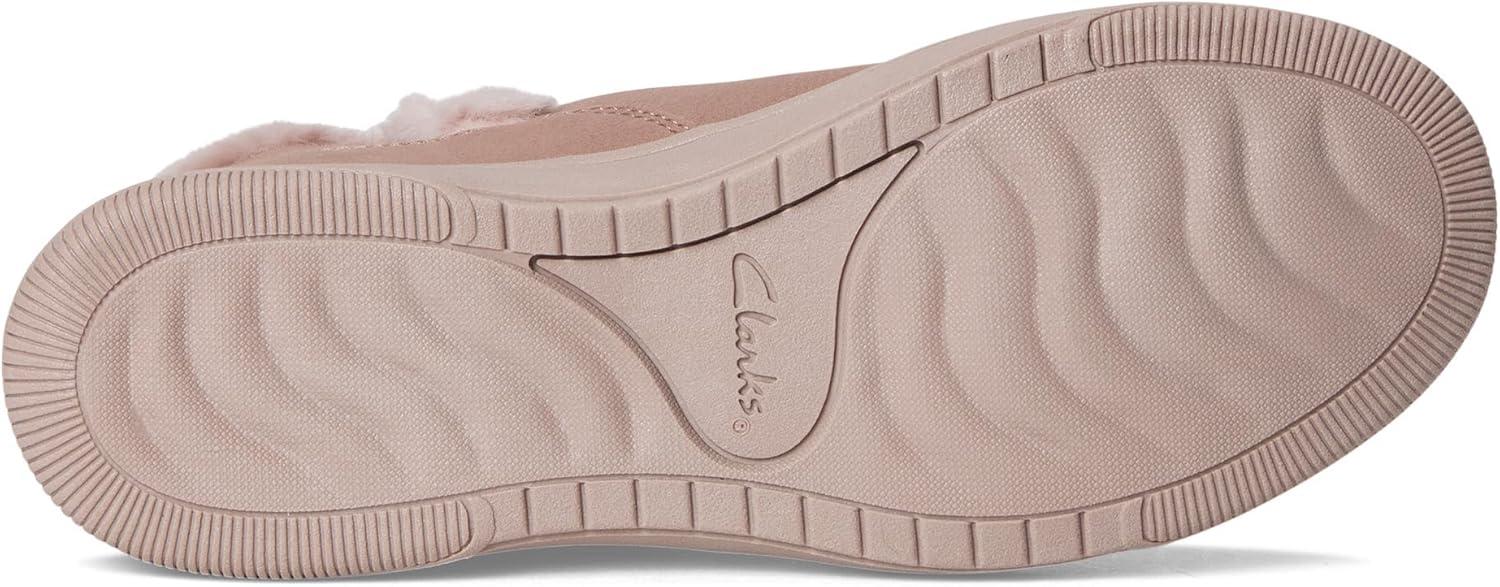 imageClarks Womens Breeze Fur Ankle BootsMauve Combi