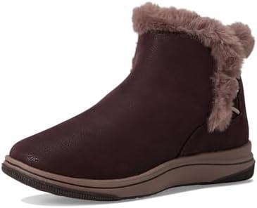 imageClarks Womens Breeze Fur Ankle BootsMerlot