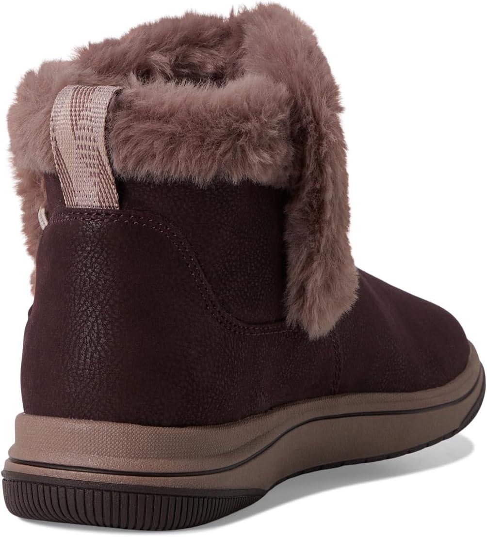 imageClarks Womens Breeze Fur Ankle BootsMerlot