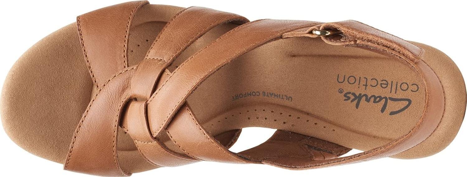 imageClarks Womens Giselle BeachTan Leather