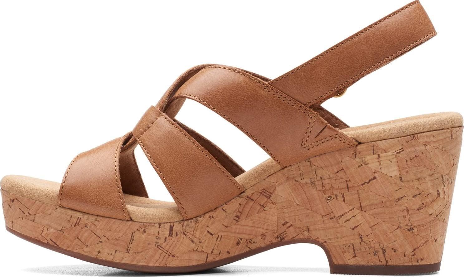 imageClarks Womens Giselle BeachTan Leather