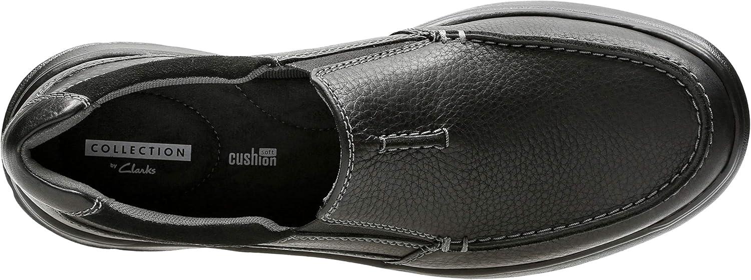 imageClarks mens Un Abode StrapBlack Greasy Leather