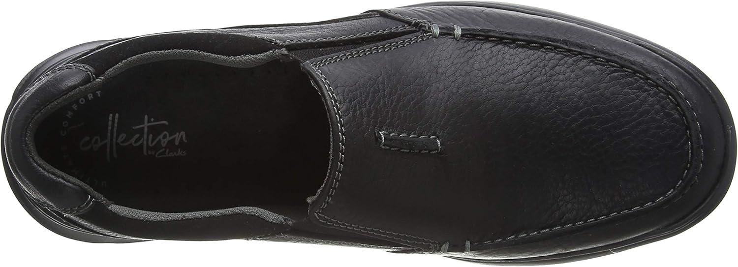 imageClarks mens Un Abode StrapBlack Greasy Leather