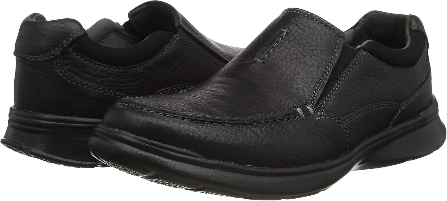 imageClarks mens Un Abode StrapBlack Greasy Leather
