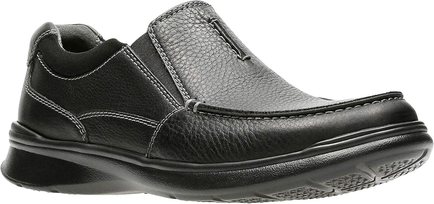 imageClarks mens Un Abode StrapBlack Greasy Leather