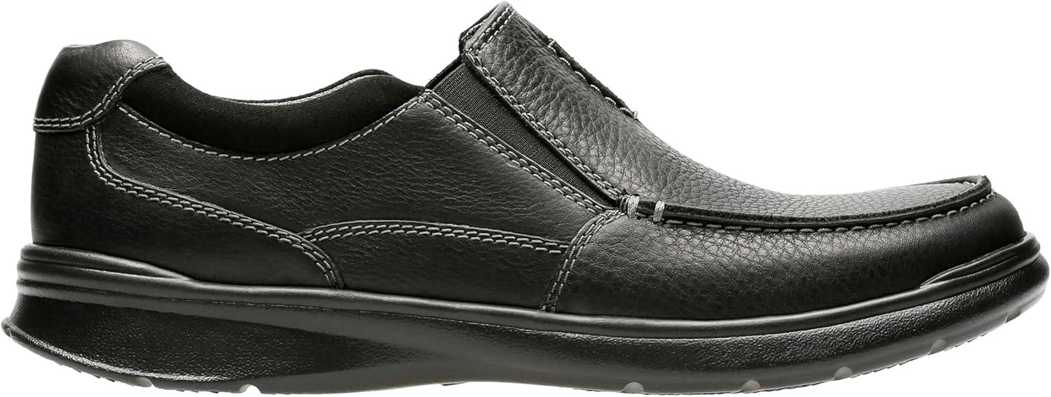 imageClarks mens Un Abode StrapBlack Oily Leather
