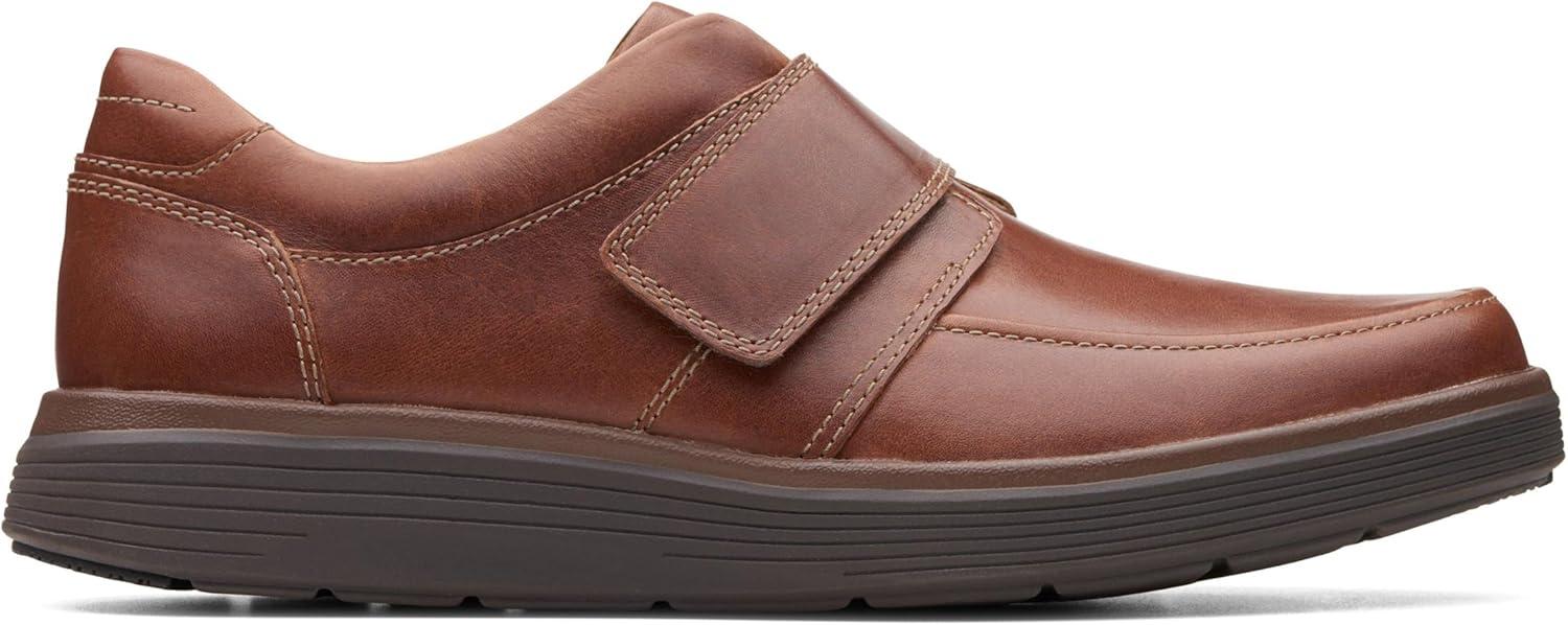 imageClarks mens Un Abode StrapBrown Dark Tan Leather