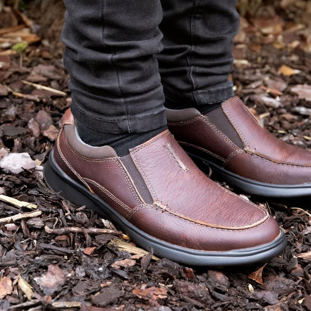 imageClarks mens Un Abode StrapBrown Tobacco Leather