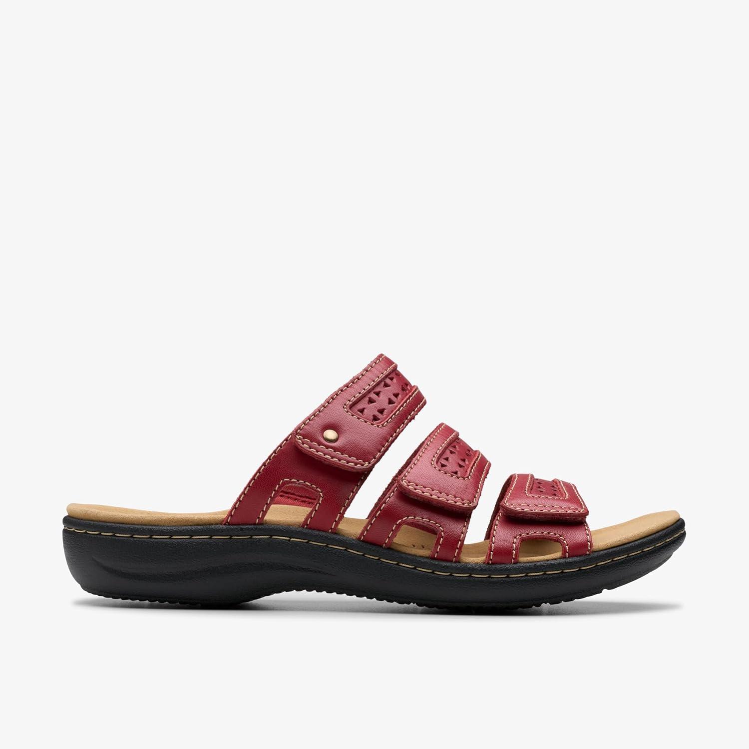 imageClarks womens Laurieann DoveRed Leather