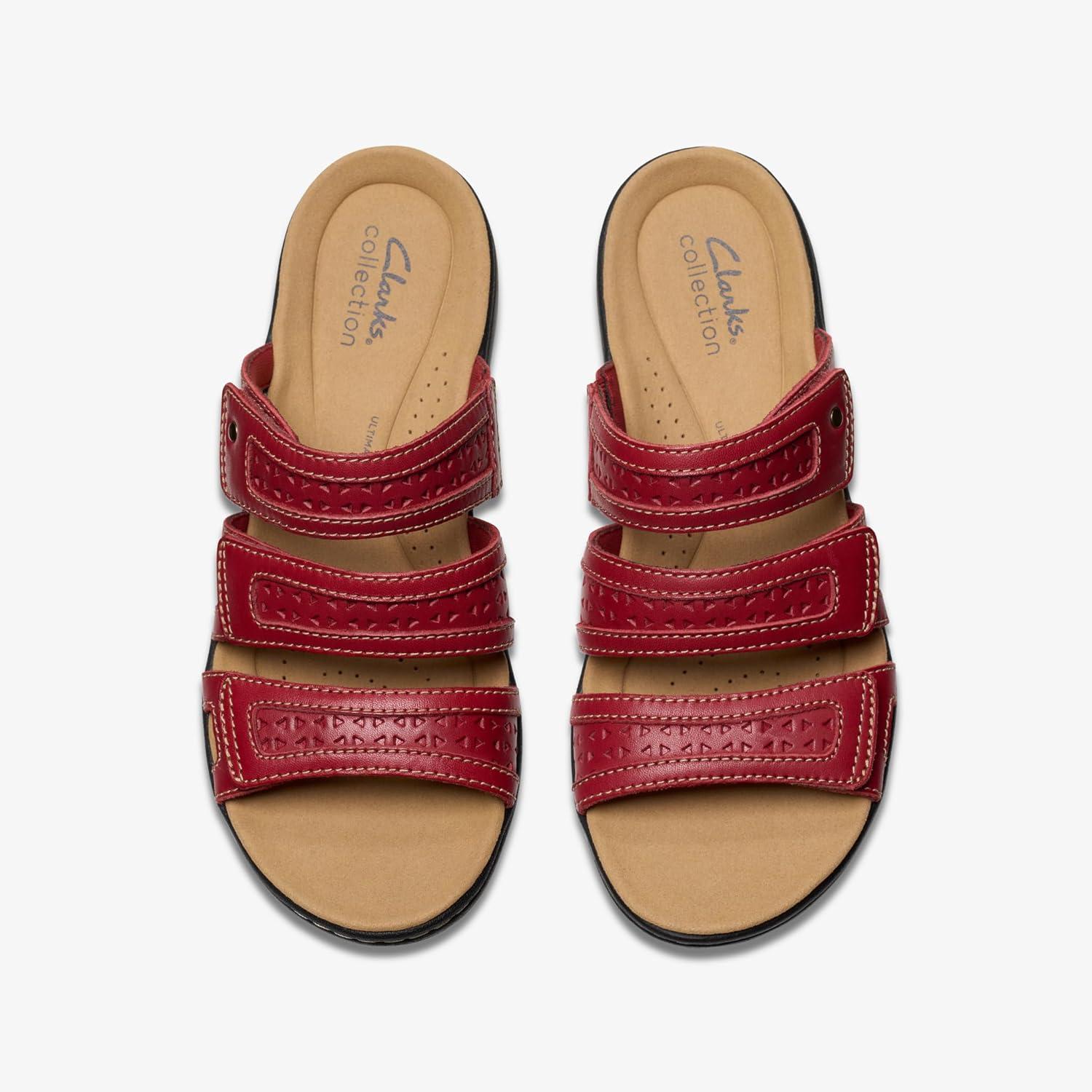 imageClarks womens Laurieann DoveRed Leather