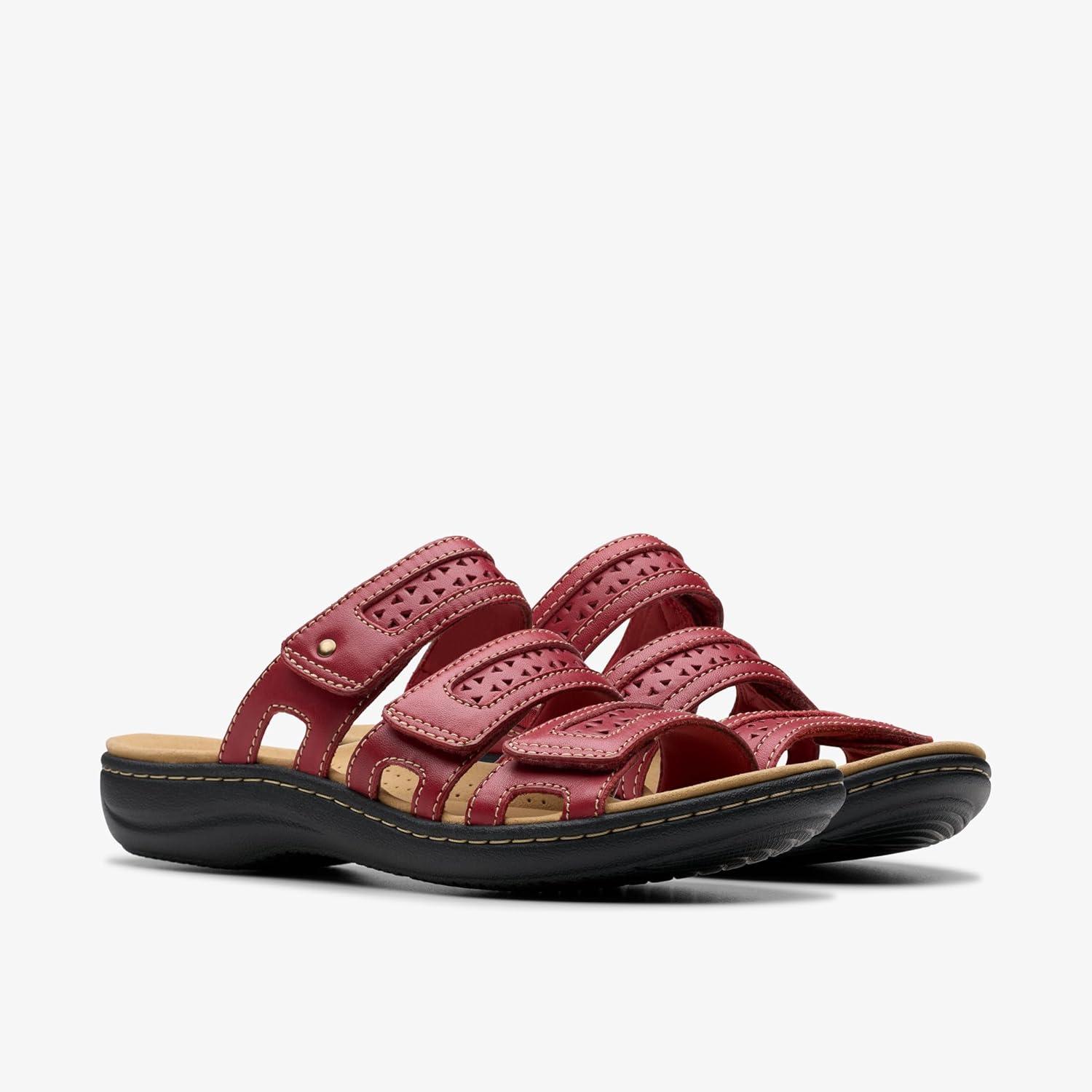 imageClarks womens Laurieann DoveRed Leather