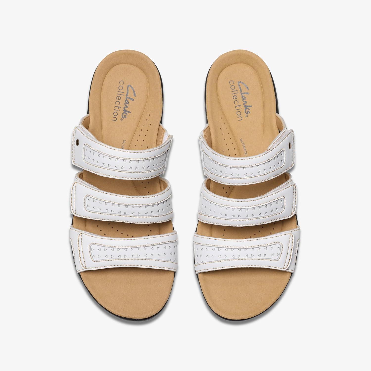 imageClarks womens Laurieann DoveWhite Leather