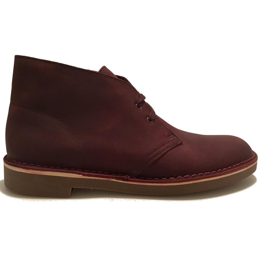 imageClarks Mens Bushacre 2 Chukka BootWine Leather