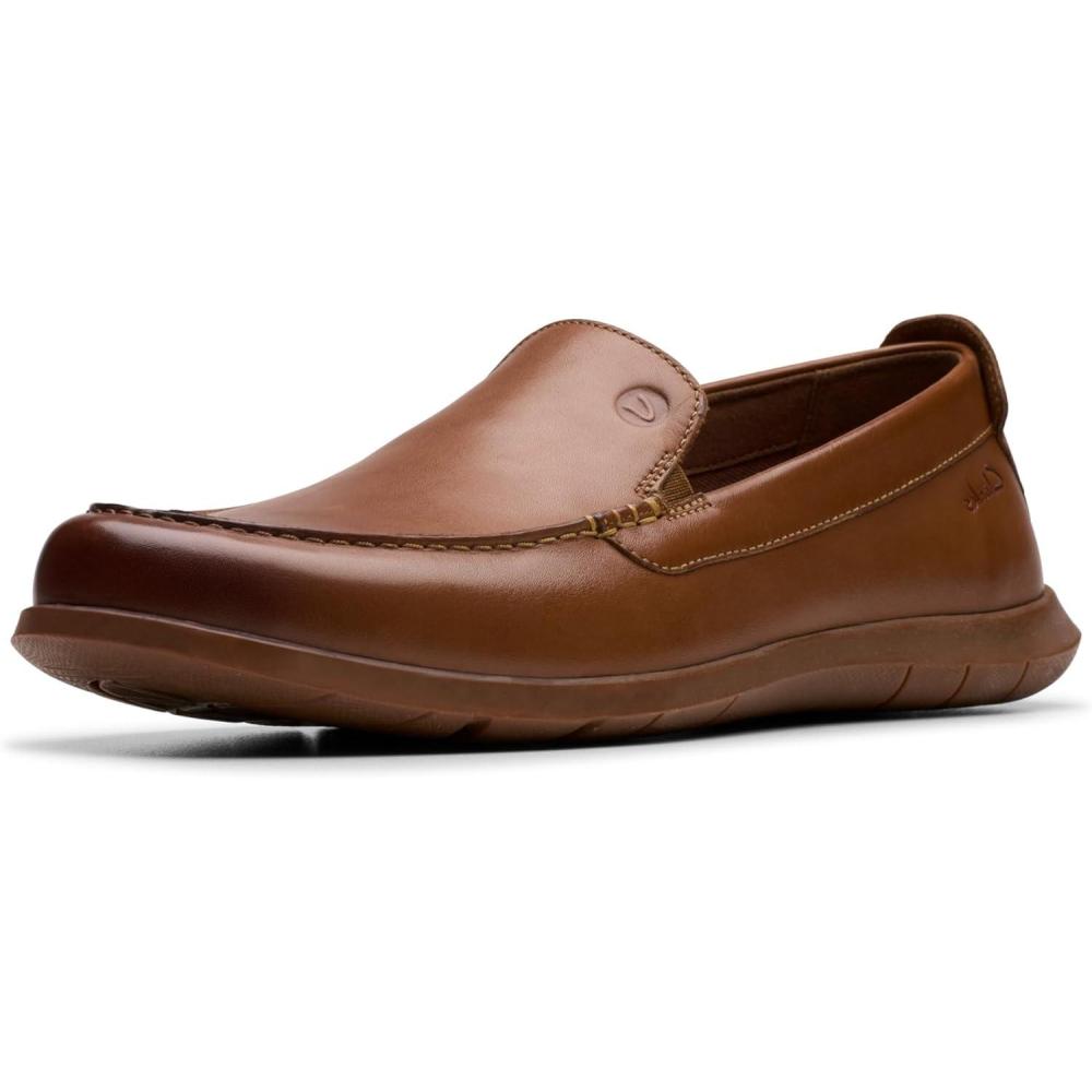 imageClarks Mens Flexway StepTan Leather