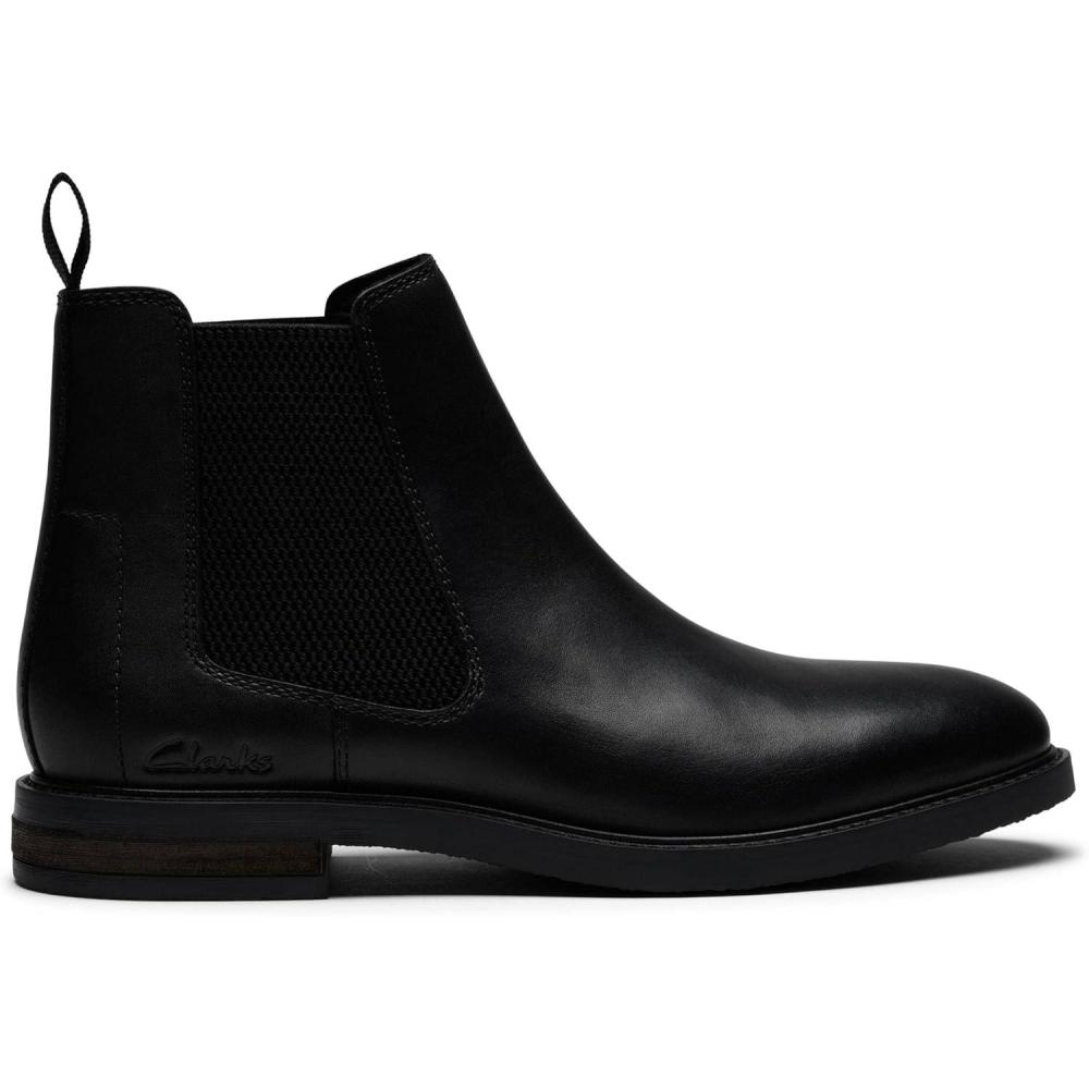 imageClarks Mens Jaxen EasyBlack Leather