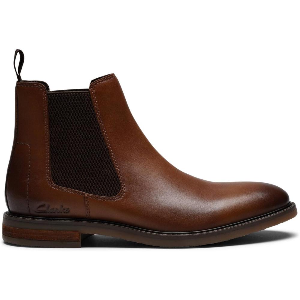 imageClarks Mens Jaxen EasyDark Tan Leather