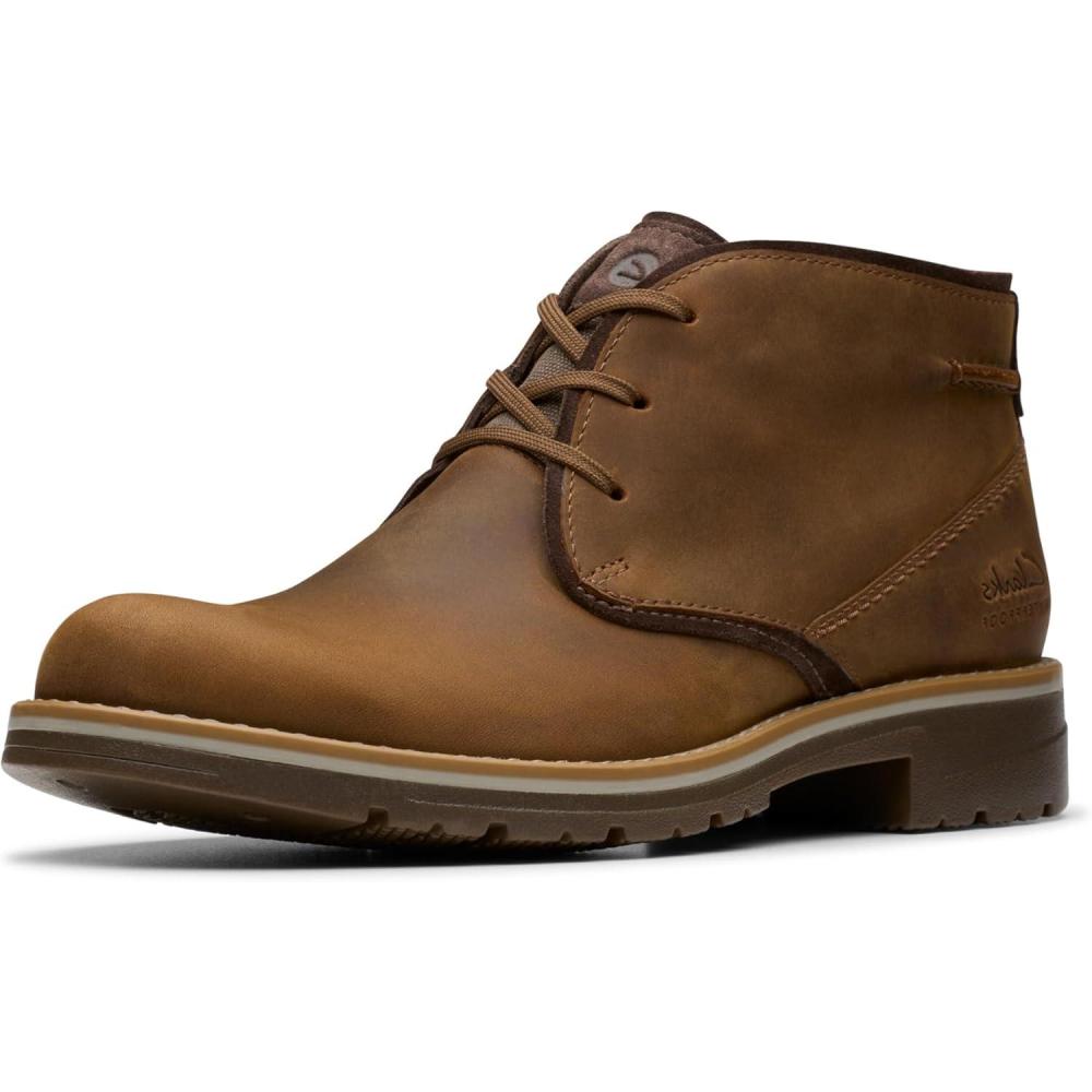 imageClarks Mens Morris Peak WaterproofBeeswax Leather
