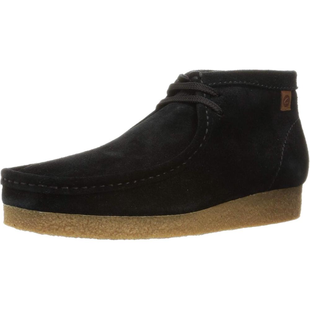imageClarks Mens Shacre BootBlack Black Suede