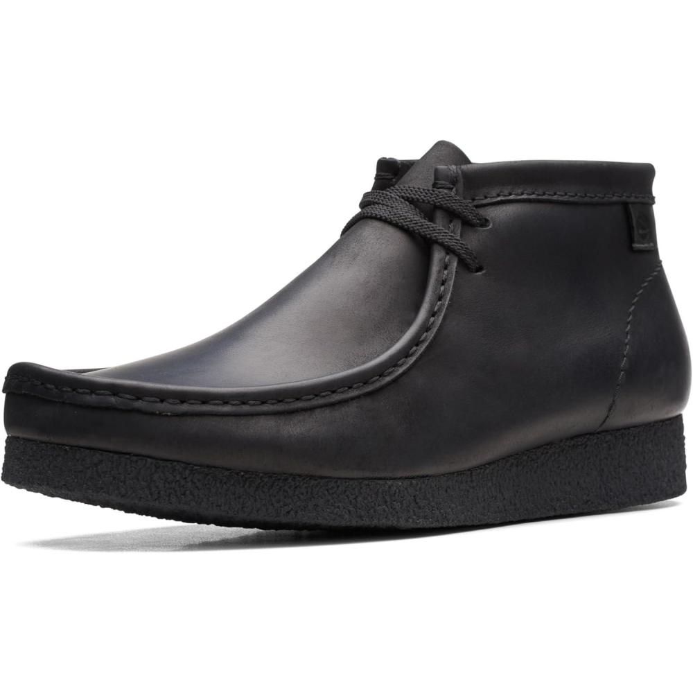 imageClarks Mens Shacre BootBlack Leather