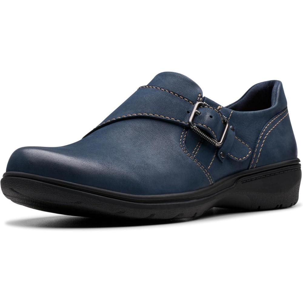 imageClarks Womens Carleigh JazzNavy Nubuck