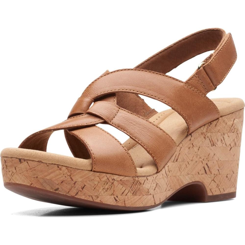imageClarks Womens Giselle BeachTan Leather