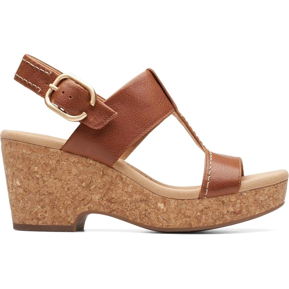 imageClarks Womens Giselle StyleTan Leather