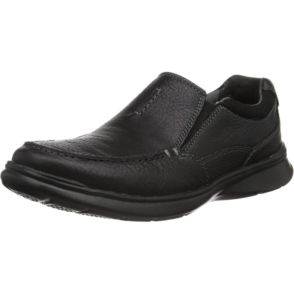 imageClarks mens Un Abode StrapBlack Greasy Leather