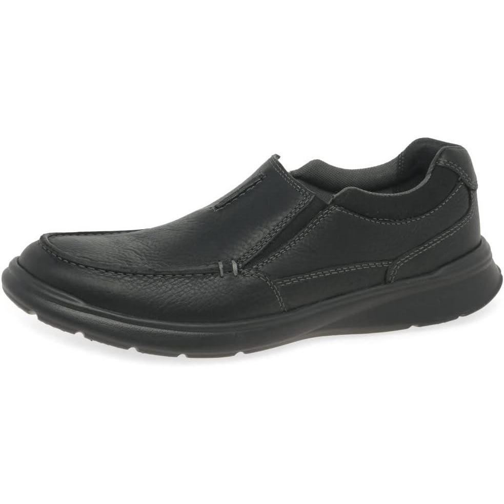 imageClarks mens Un Abode StrapBlack Oily Lea
