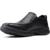 Black Tumbled Leather