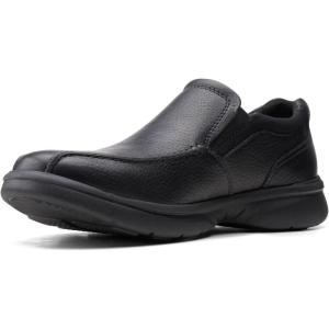 Clarks Mens Bradley Step(Black Tumbled)