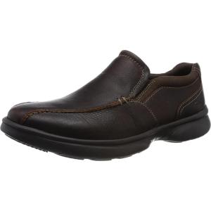 Clarks Mens Bradley Step(Brown Drum Leather)