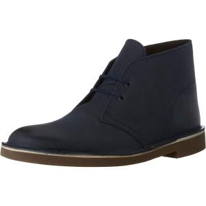 Clarks Men’s Bushacre 2 Chukka Boot(Navy Leather)